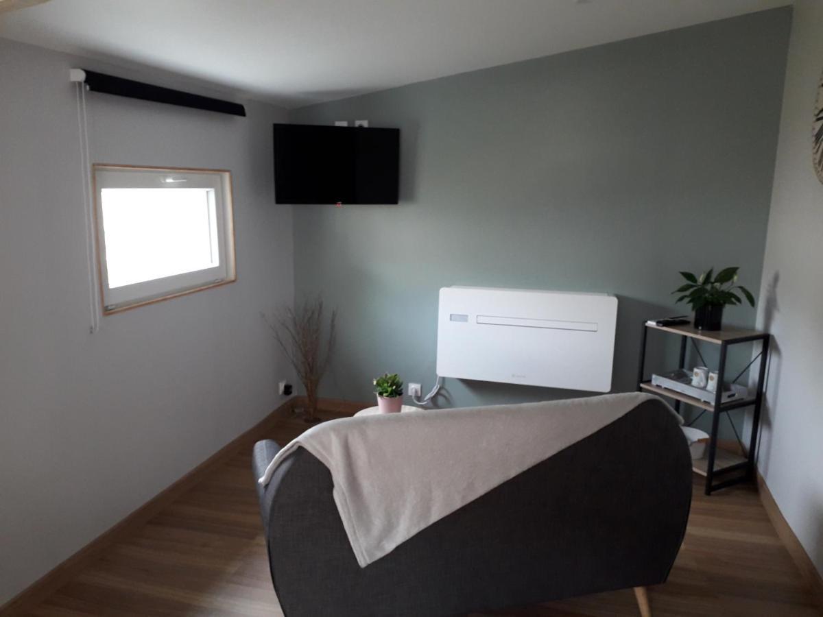 شقة Charmant Studio 35M² Au Calme Proche Du Circuit Saint-Gervais en-Belin المظهر الخارجي الصورة